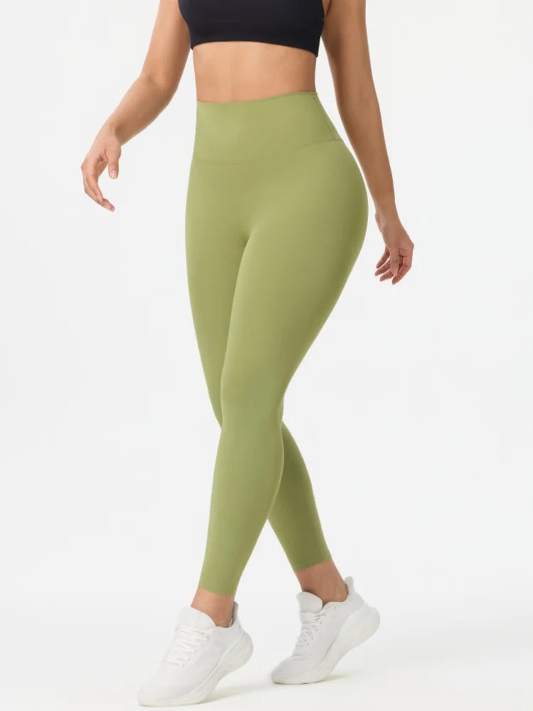 Yoga Leggings for Fitness Legging Sport Femme Slim Fit Pants Female Buttery Soft High Waist Leggins Push Up Gym Tights Women