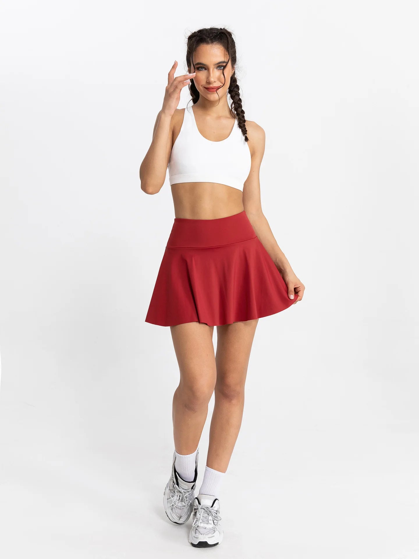 Active Tennis Skort With Shorts