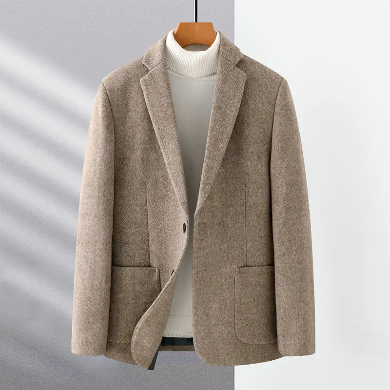 Elegant Tweed Business Blazer