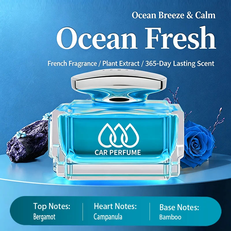 Car Perfume, Car Aromatherapy Ornament, High‑End Long‑Lasting Light Fragrance, Men‑Special Car Decoration, Refreshing Cologne