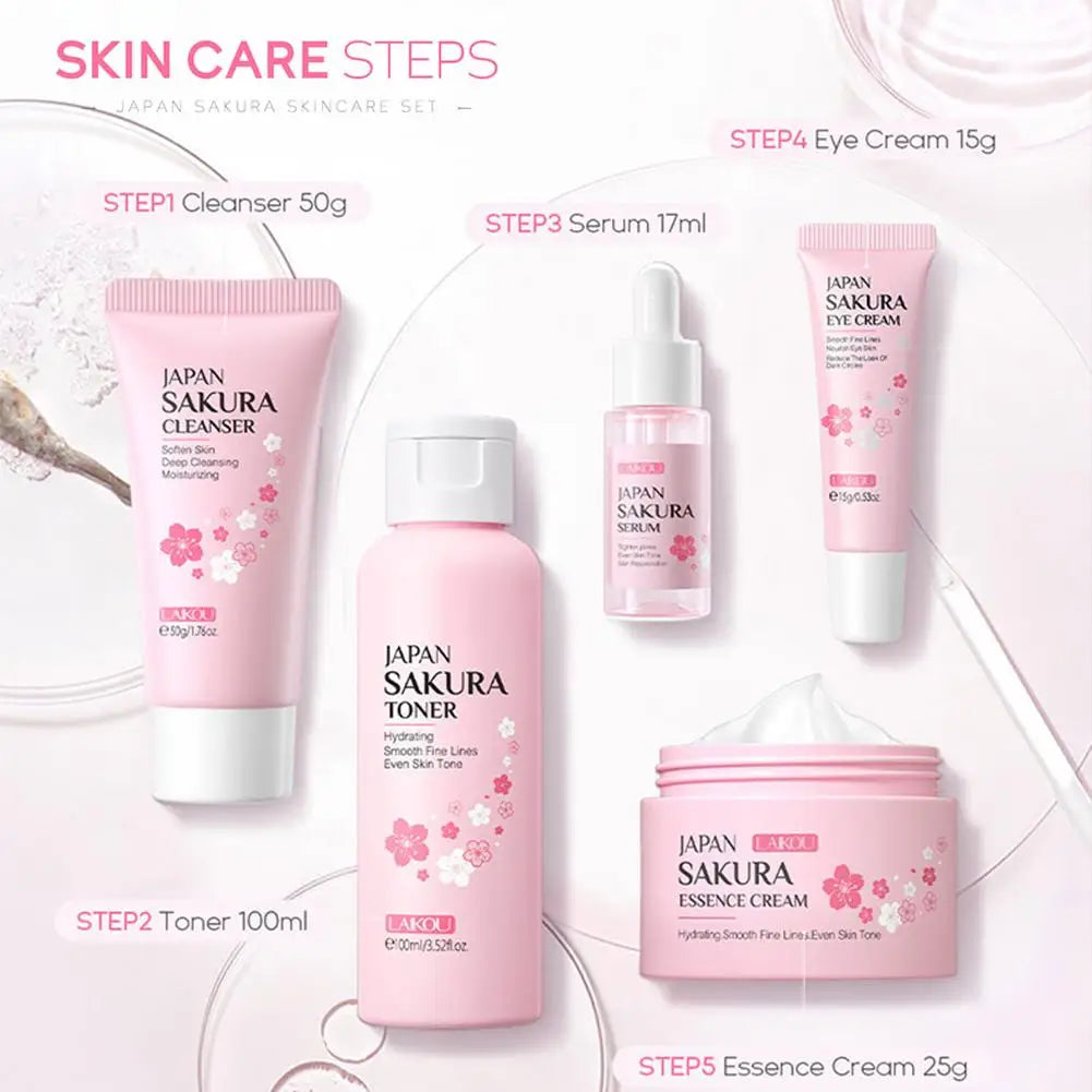 Sakura Complete Facial Care Set