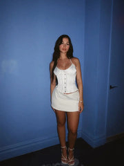 Guiz White Bodycon Premium Edition