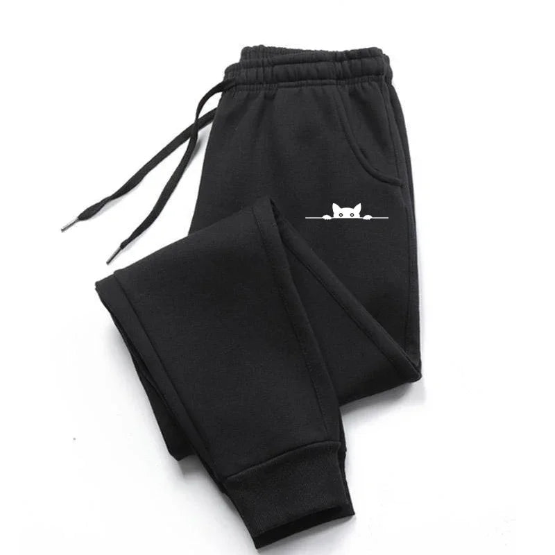 Versatile Soft Women's Baggy Joggers Fashion Comfortable Fitness Sweatpants Trousers