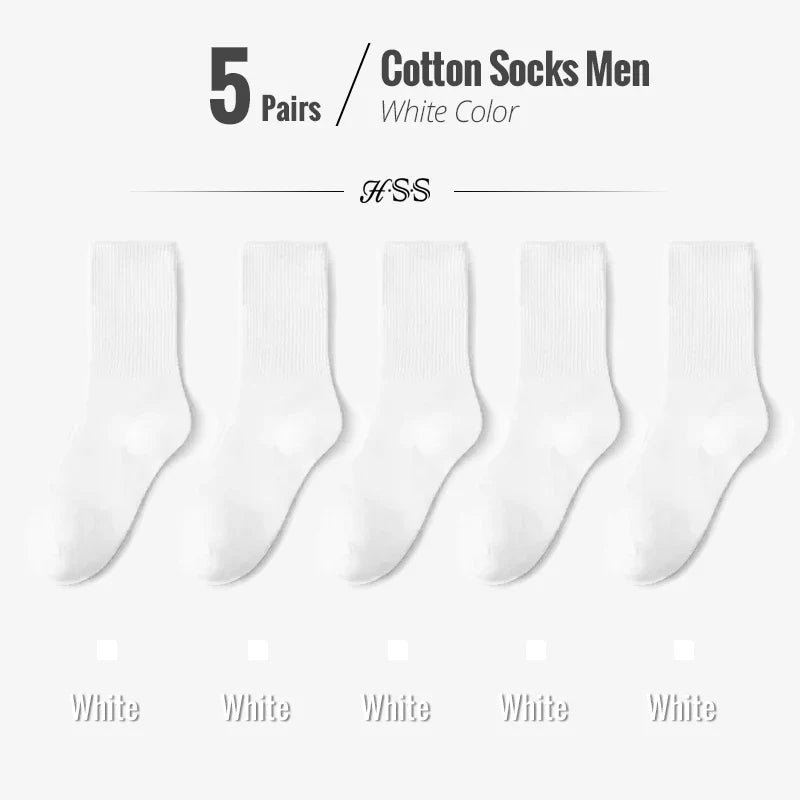 Combed Cotton Business Crew Socks