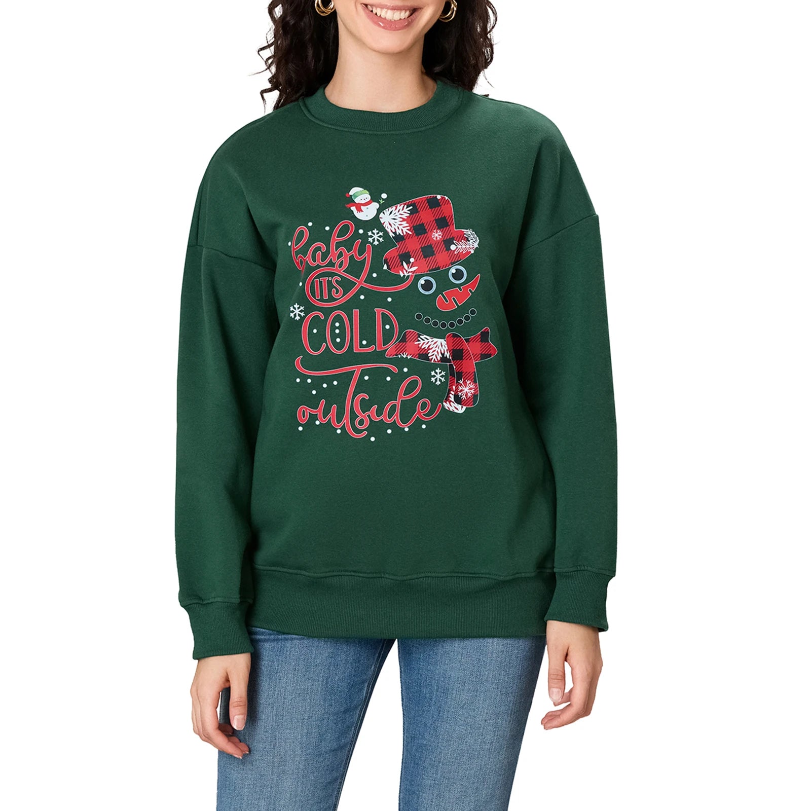 Cozy Reindeer Knit Pullover