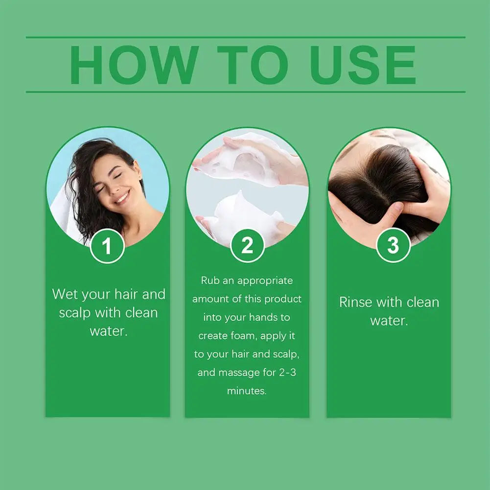 1/2PCS Rosemary Hair Growth Shampoo Organic Rosemary Oil for Hair Growth, Natural Anti Loss Thickening Shampoo for Thinning Hair