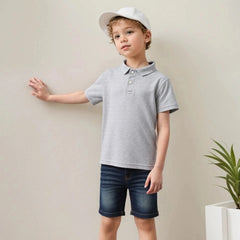 Kids Classic Sporty Polo Shirt
