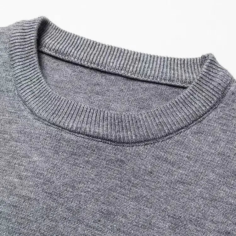 Elastic Warm Knit Pullover