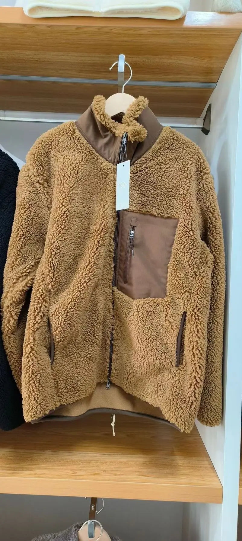 Warm Stand Collar Motorcycle Jacket