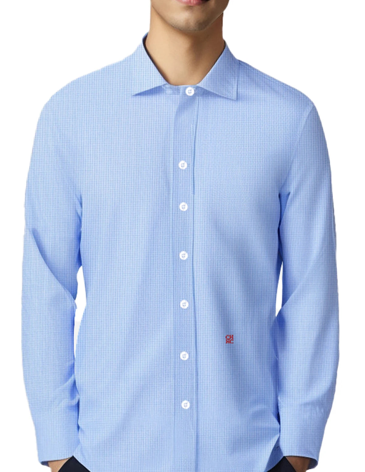 Embroidered Plaid Casual Street Shirt