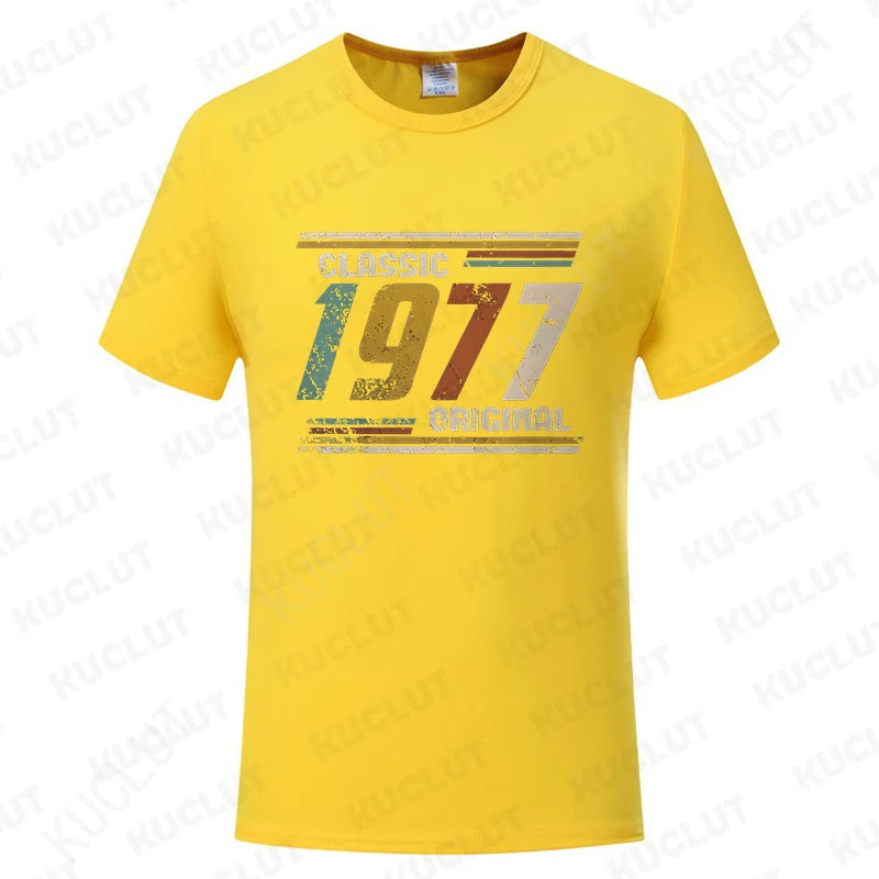 Vintage 1977 Classic Print Tee