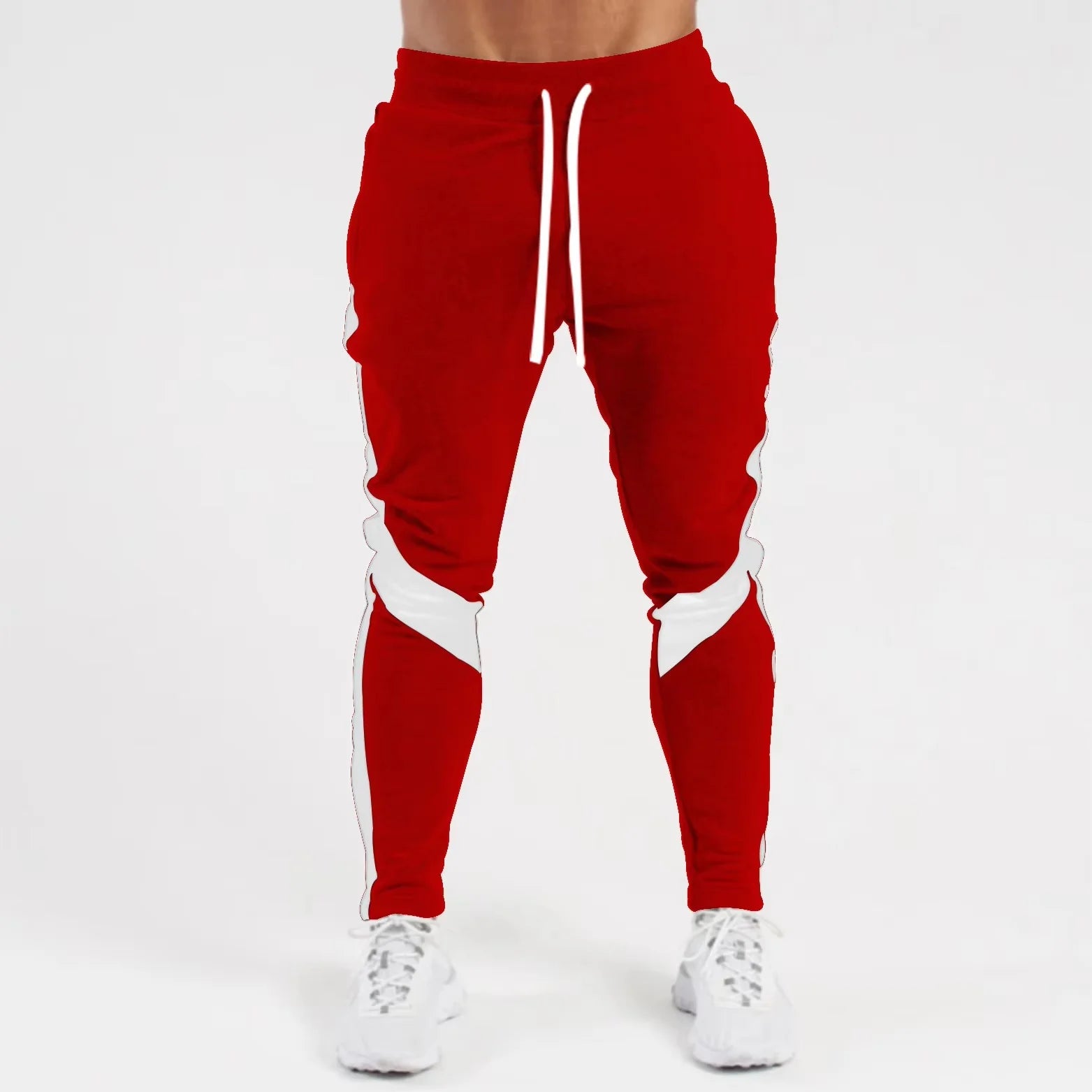Mens Joggers Casual Pants Fitness Men Sportswear Tracksuit Bottoms Skinny Sweatpants Trousers Black Gyms Jogger Track Pants