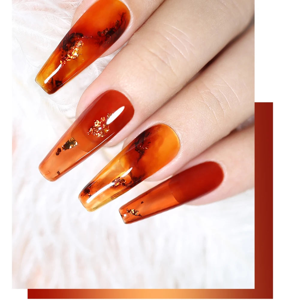 NAILCO 15ml Colorful Jelly Gel Nail Polish Gorgeous Color HEMA TPO FREE Soak Off UV LED Semi Permanent Long Wear Gel Varnish