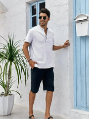 Linen Pocket Summer Shirt