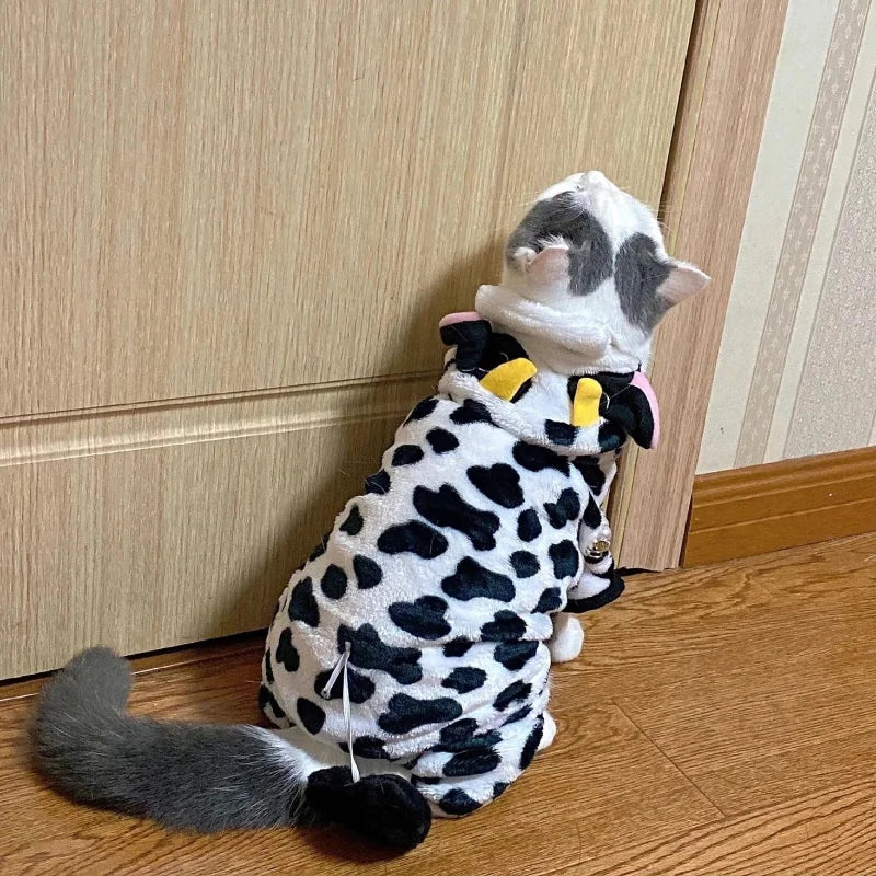 Soft Warm Fleece Dog Jumpsuit