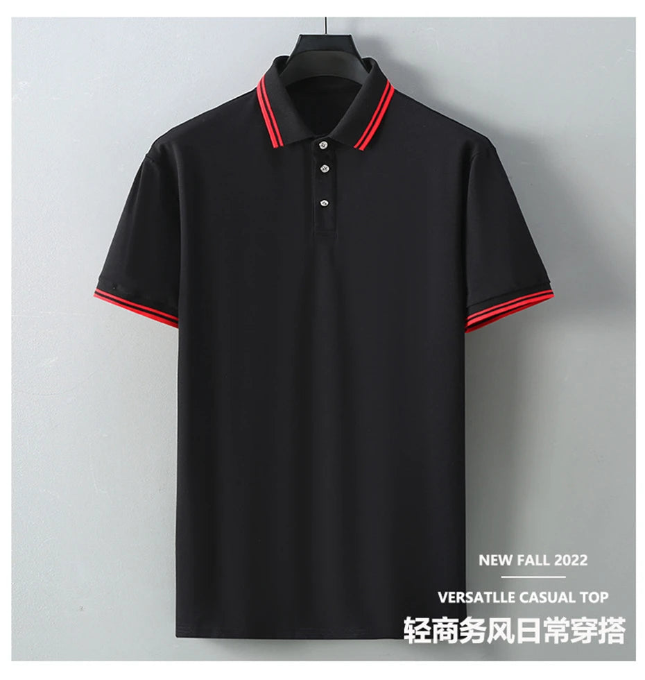 Extra Large Solid Summer Polo