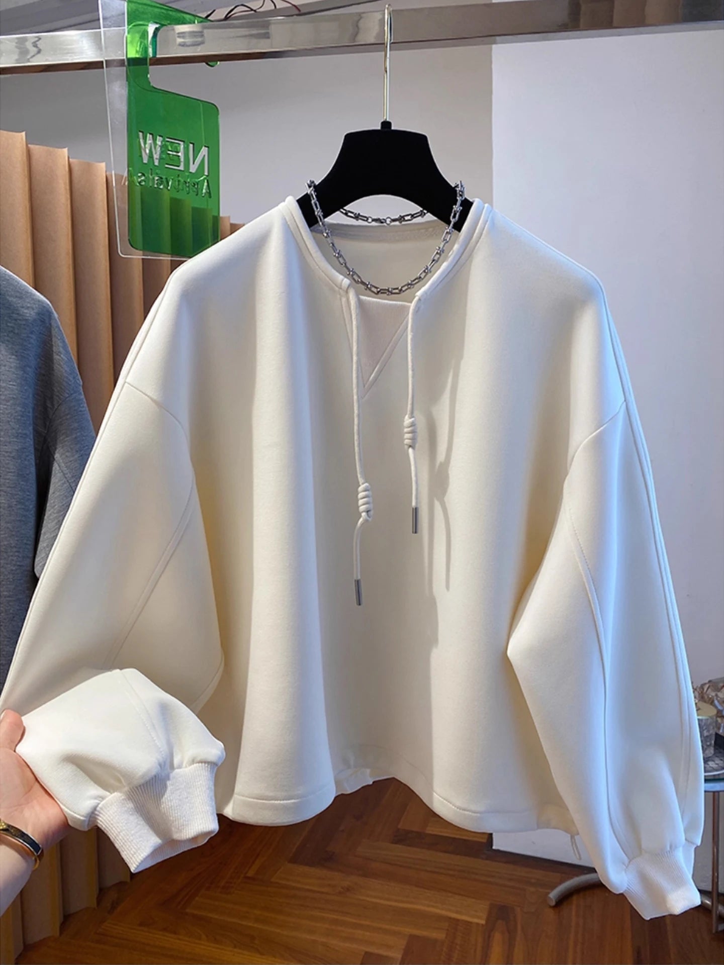 Oversized Casual Hoodie Sweatshirt