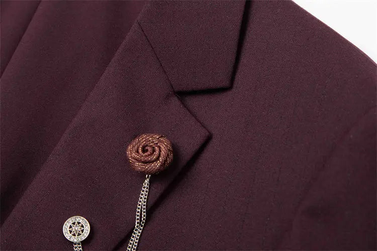 Modern Wedding Business Suit Set