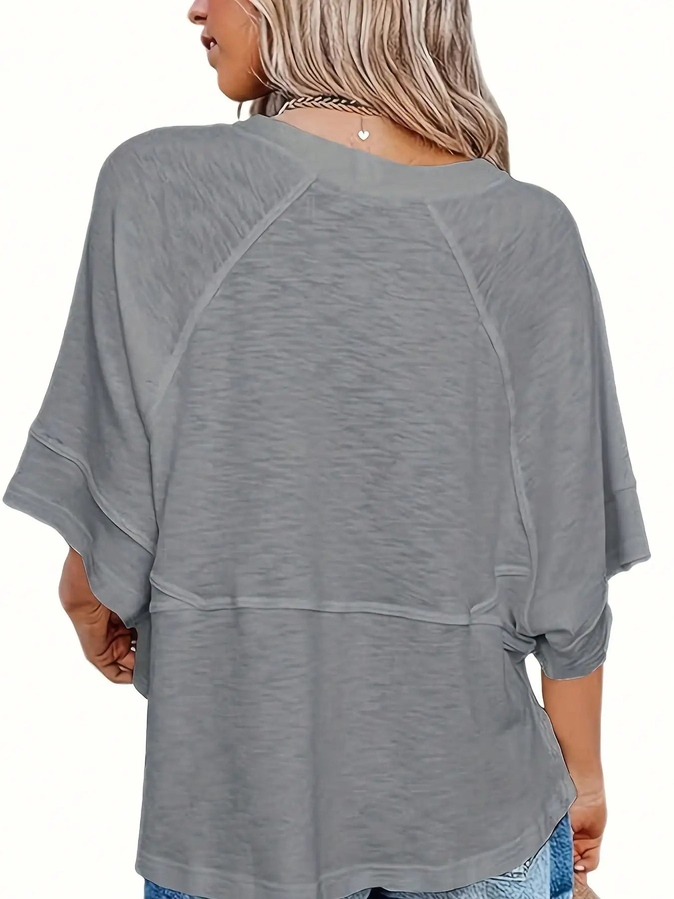 Batwing Crewneck Summer Tee