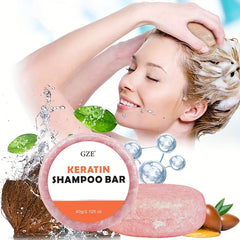 Keratin Thickening Shampoo Soap Bar
