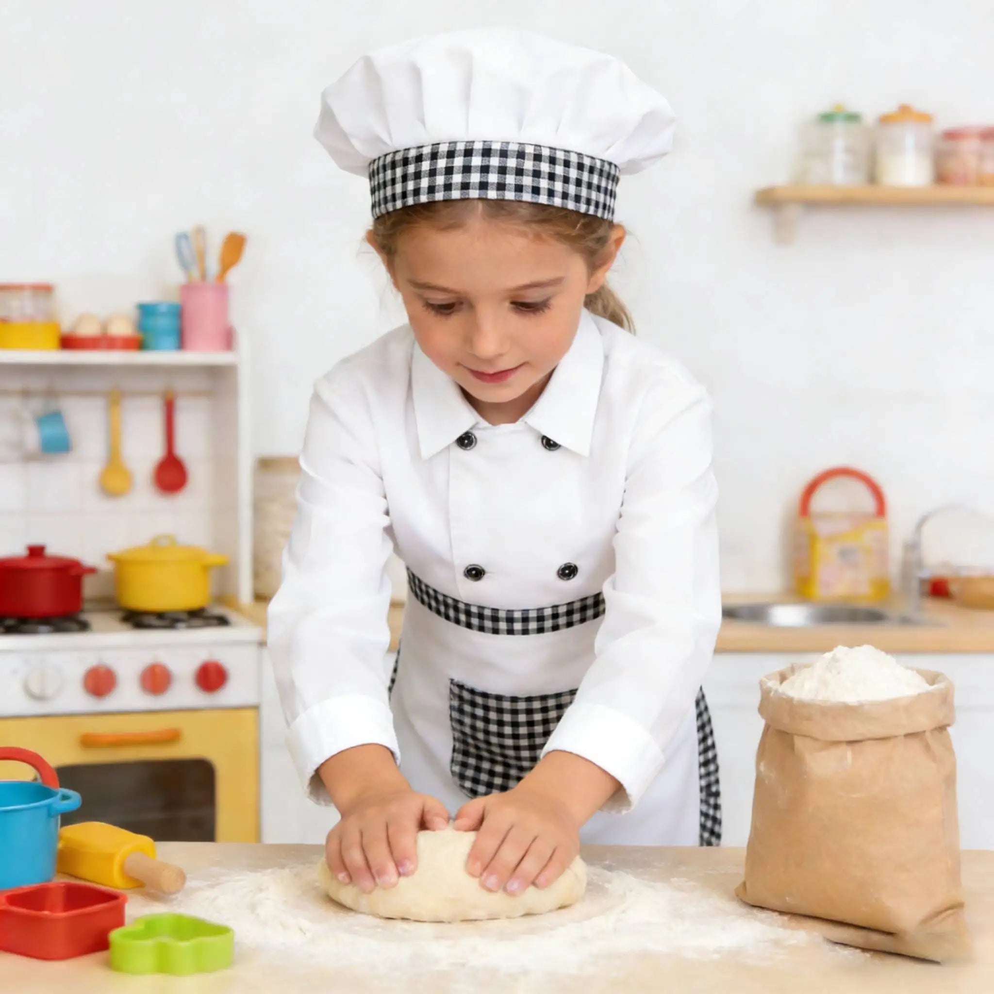 Kids Chef Costume Party Set
