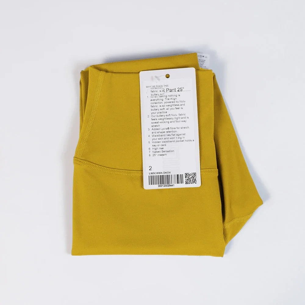 2026 Yoga clothes with high elasticity, no awkward lines, cropped pants, quick drying, women's hip lifting, tight pants