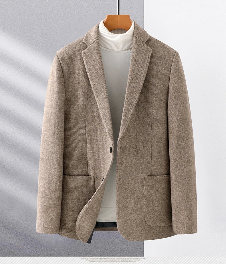 Elegant Tweed Business Blazer