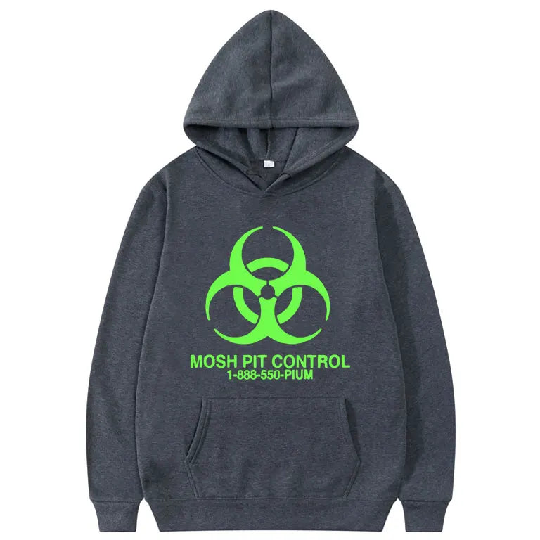 Homixide Gang Mosh Pit Control Hoodie Men Women Hip Hop Oversized Sweatshirt Playboi Carti Opium Merch Sweatshirt HXG Clothes
