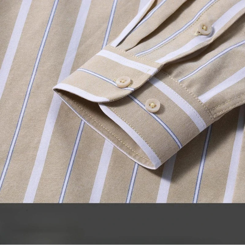 Oversized Cotton Oxford Business Shirt