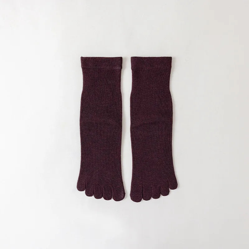 Breathable Cotton Toe Sports Socks