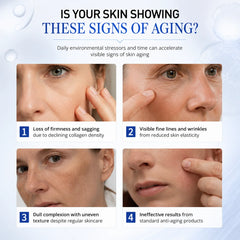 Enriched with PDRN and Copper Peptide Dual-Action Skincare Ingredients, This Product Nourishes the Skin, Improves Rough Texture,