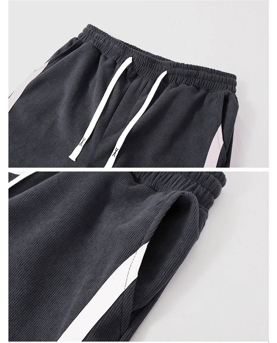 Jogger Pants Men Plus Size 12XL Sweatpants Fashion Casual Joggers Male Big Size 12XL Stretch Waist Trousers