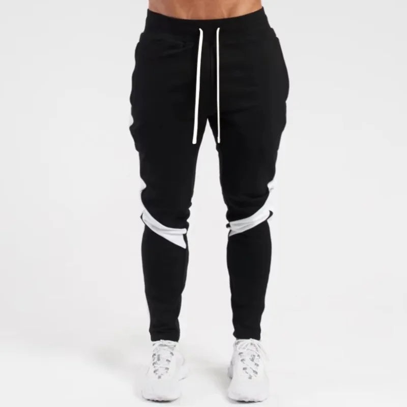 Mens Joggers Casual Pants Fitness Men Sportswear Tracksuit Bottoms Skinny Sweatpants Trousers Black Gyms Jogger Track Pants