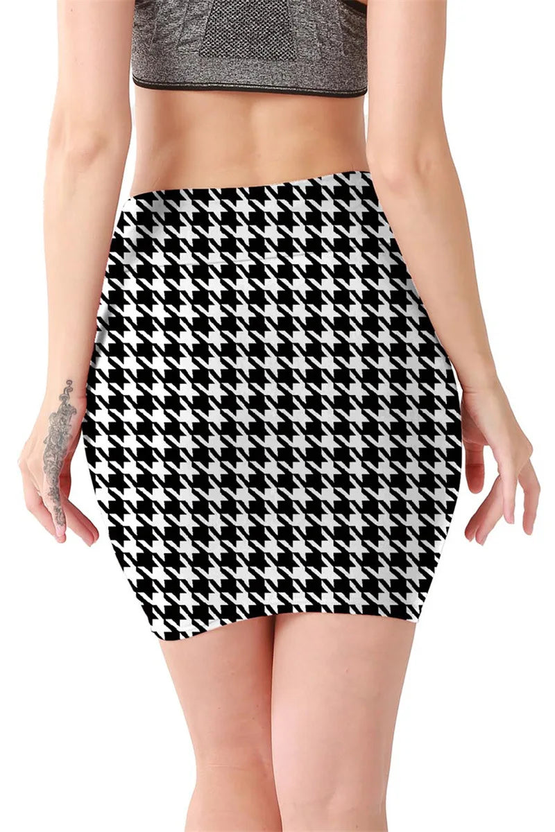 Mini High Waist Skirts Sexy Girls Leopard Snake Pattern Skirts Casual Package Hip Short Skirts Women Tight Party Skirts