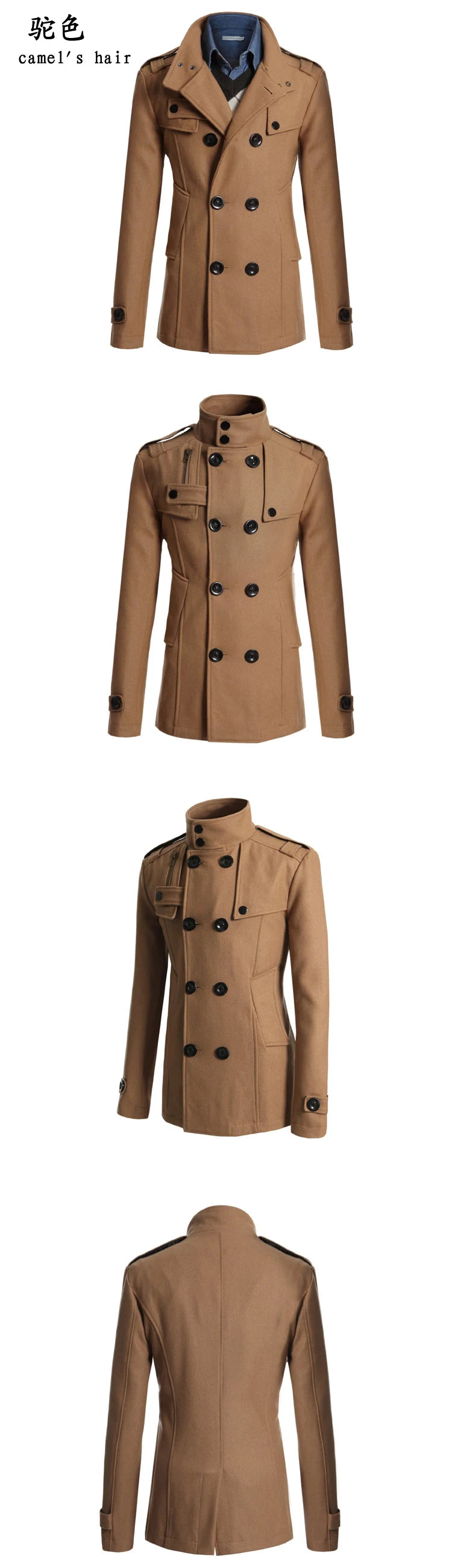Winter Formal Men Long Coat