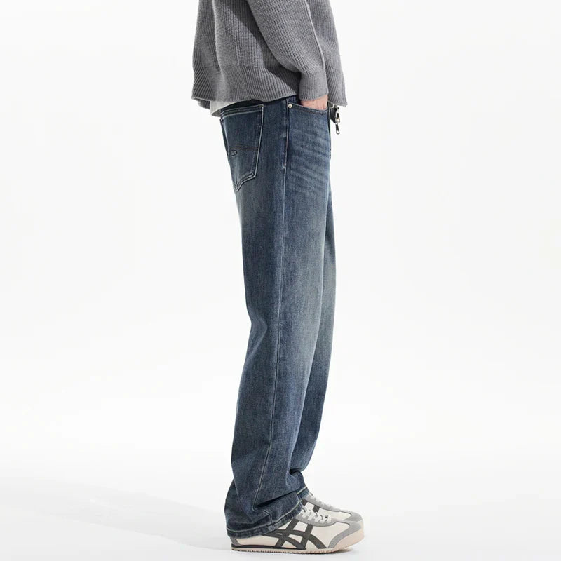 Fashion Casual Straight Jeans Autumn