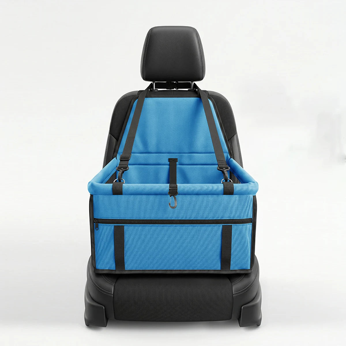 Waterproof and anti-slip pet transportation bag for cars, breathable dog travel seat cover, suitable for car seats