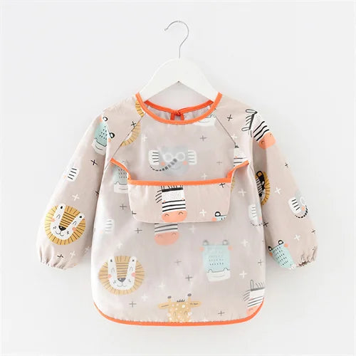Waterproof Long Sleeve Baby Bib