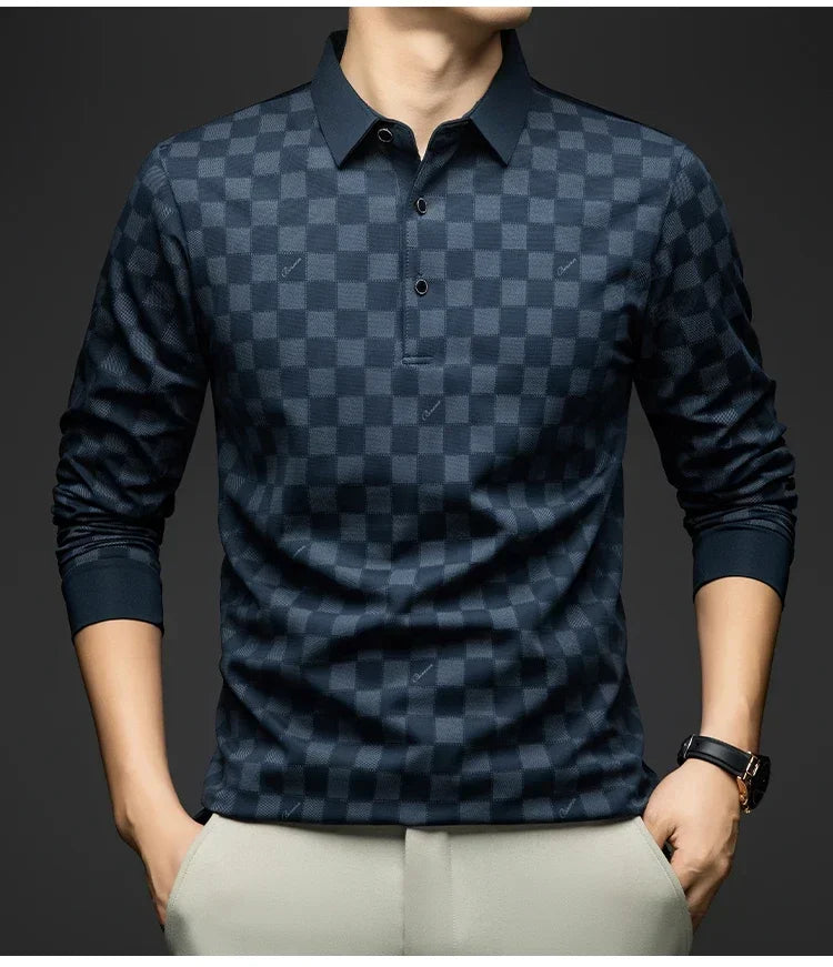 Autumn Plaid Polo Essential