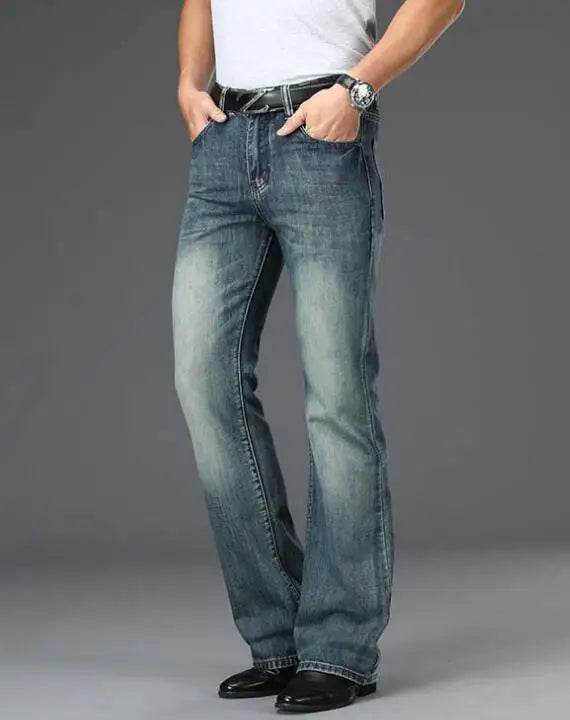 Flared Jeans Loose Men Jeans