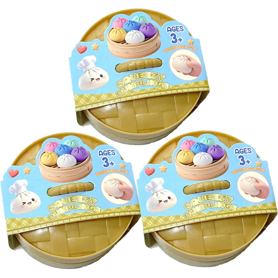 Glitter Dumpling Sensory Squeeze Toy