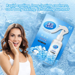 100ml Cooling Mist Spray Soothing and Protective Spray for Face Body Keep Cool In The Heat for Summer Outdoor Workers Babies