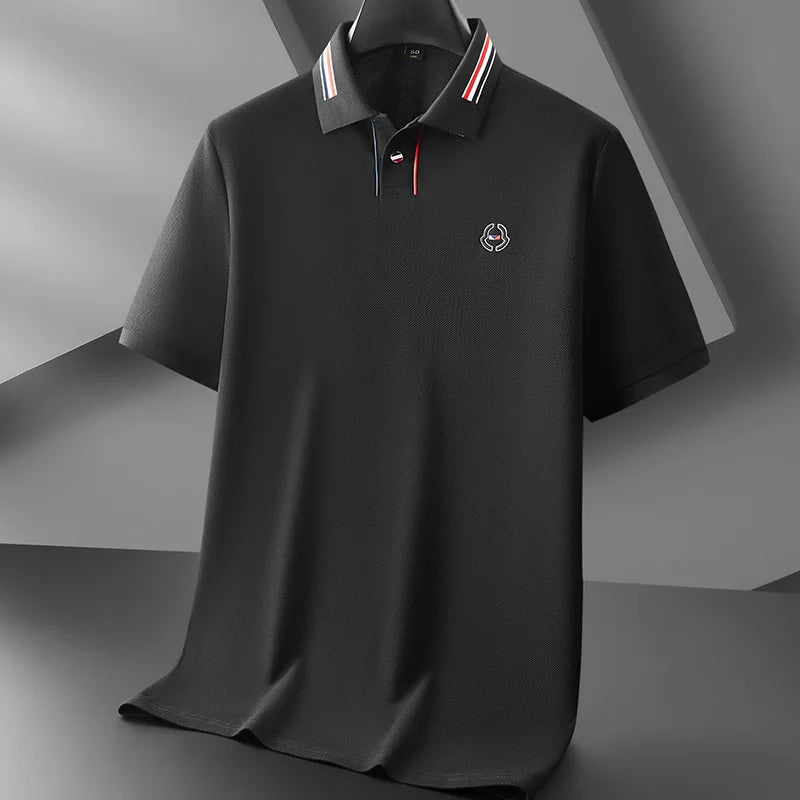 Luxury Cotton Embroidered Summer Polo