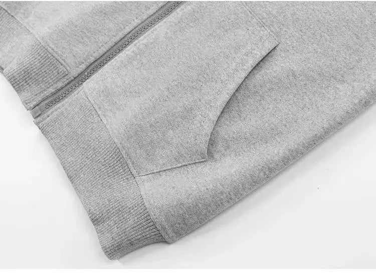 Bright Zip Casual Kids Hoodie