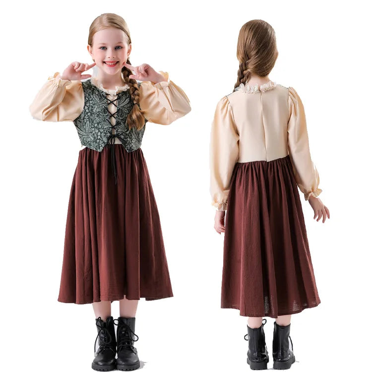 Medieval Bavarian Kids Costume Set