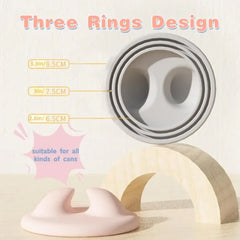 Pet Accessories Multifunctional Pet Dog Spoon Can Opener Wet Food Mixing Spoon Silicone Cat Can Sealing Cover Food Storage