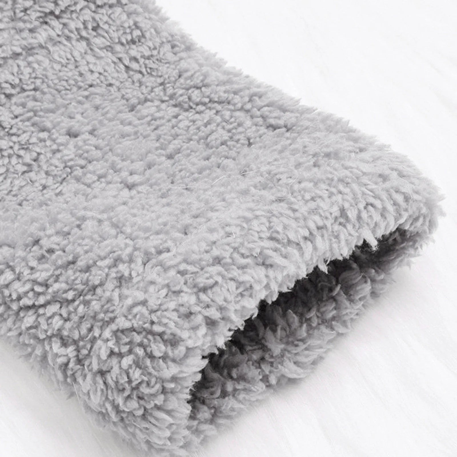 Plush Wool Blend Winter Coat