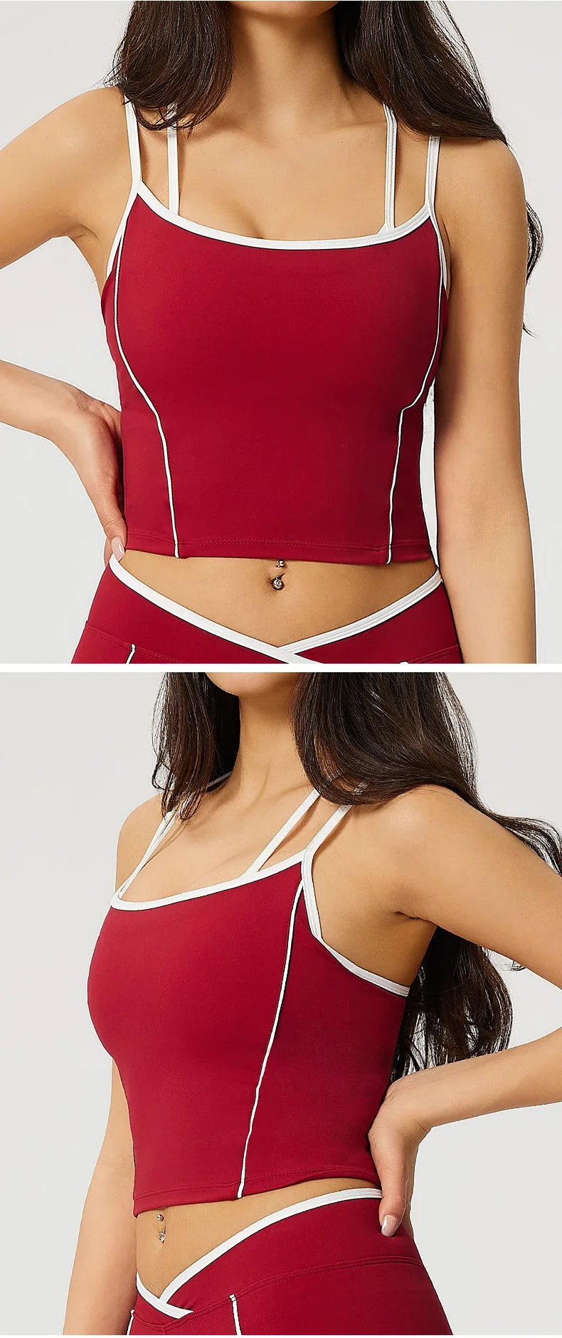 Breathable Sports Bra Women Shockproof Fitness Tops Push Up Gym Crop Top Brassiere Sport Bras Gym Workout Top Running Yoga Bra