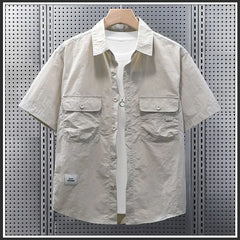 Loose Summer Casual Shirt Men
