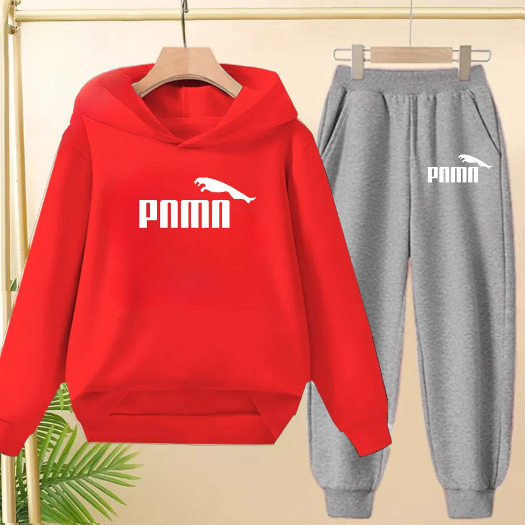 Cartoon Casual Kids Jogging Set